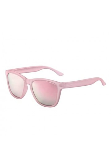 No Name Ltd Lunettes de soleil rétro carrées roses polarisées miroir réfléchissant pour femme et homme, Rose pâle, flamant ro