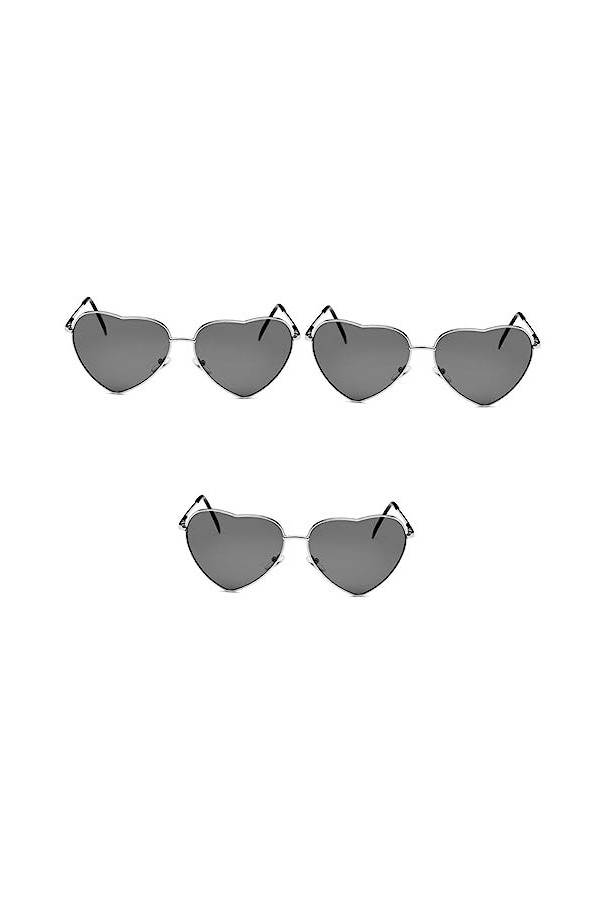 SOIMISS 3 Pièces Lunettes De Soleil Rétro Vintage Lunettes Lunettes De Mode Lunettes De Soleil De Mode Femmes Lunettes De Sol