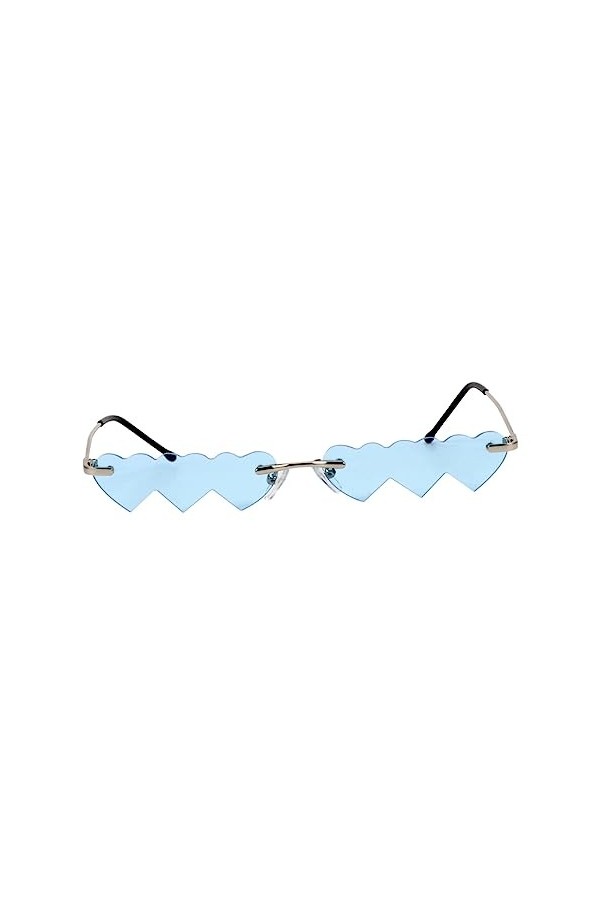 Kisangel 1 Pc Lunettes De Soleil Coeur Lunettes De Soleil Bijoux Femme Petites Lunettes De Soleil Tendance Lunettes De Soleil