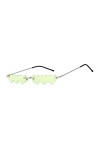 Sosoport 1 Pc Lunettes De Soleil Coeur Accessoires Disco Lunettes Accessoires Dété Pour Femmes Lunettes De Soleil Pour La Pl