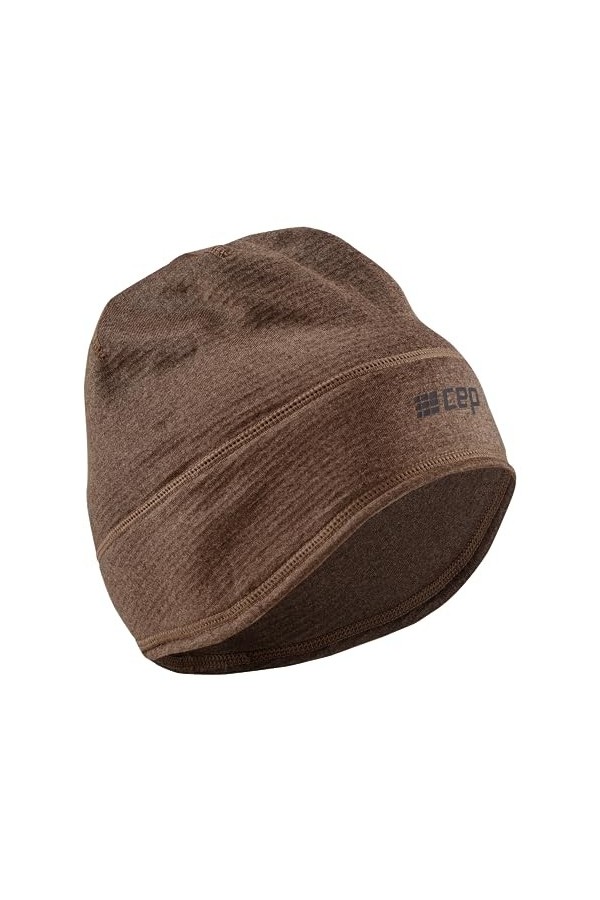 CEP Winter Run Beanie Taille unique Noir chiné