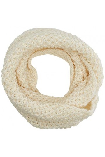 Levis Femme Classic Knit Infinity charpe pour temps froid, Crème, Taille unique EU