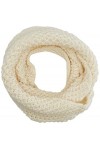 Levis Femme Classic Knit Infinity charpe pour temps froid, Crème, Taille unique EU