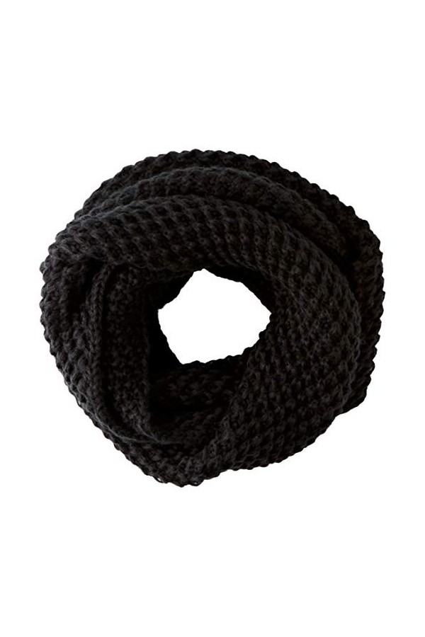 Levis Femme Classic Knit Infinity charpe pour temps froid, Crème, Taille unique EU