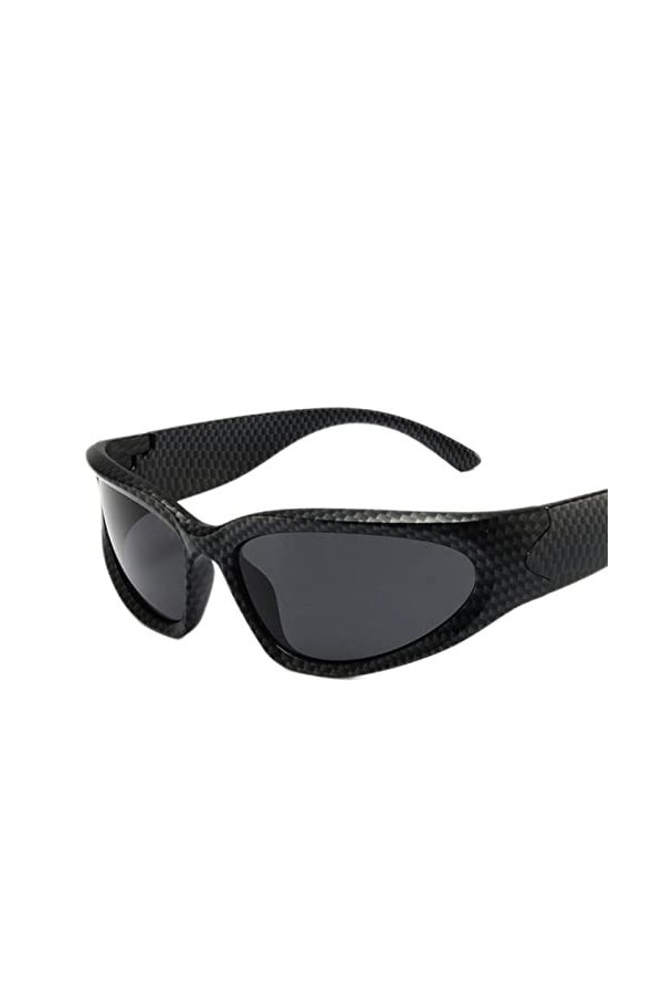 YANGQI Lunettes de soleil Steampunk tendance pour femme - Lunettes de soleil punk colorées - Lunettes de soleil pour femme - 