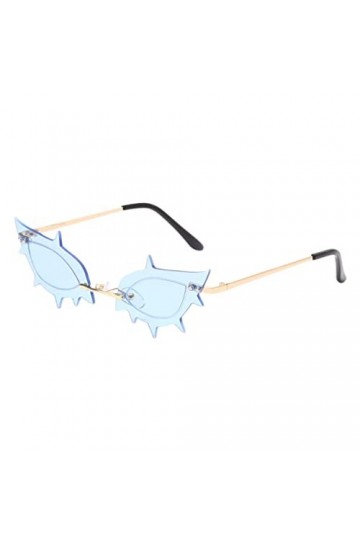 Kisangel 1 Pc Lunettes De Soleil Lunettes De Plage Lunettes Élégantes Décorer Hommes Et Femmes Coloré