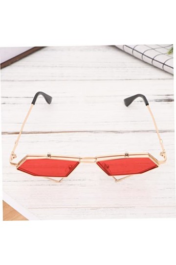WRITWAA Lunettes De Soleil De Mode Pour Femmes Lunettes De Mode Petites Lunettes Lunettes De Soleil Carrées Lunettes De Solei
