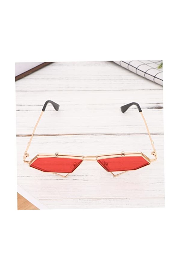 WRITWAA Lunettes De Soleil De Mode Pour Femmes Lunettes De Mode Petites Lunettes Lunettes De Soleil Carrées Lunettes De Solei