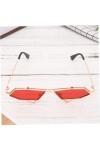 WRITWAA Lunettes De Soleil De Mode Pour Femmes Lunettes De Mode Petites Lunettes Lunettes De Soleil Carrées Lunettes De Solei