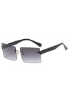 LUOXUEFEI De Soleil Lunettes Lunettes De Soleil Pour Hommes Shades Small Square Lunettes De Soleil Femmes Lunettes Bleu Noir