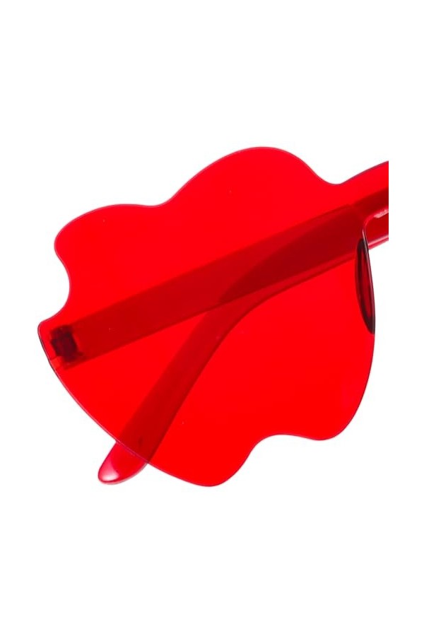 SOIMISS 4 Pièces Costume Lunettes Pommes En Forme De Lunettes Partie Lunettes Cadre Créatif Vacances Lunettes Cosplay Lunette