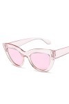 Lunettes de Soleil Cat Eye Femmes Lunettes de Soleil Teinté Couleur Lentille Hommes Lunettes de Forme Vintage Lunettes fémini