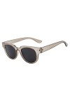 YUANCHENG Vintage lunettes de soleil carrées femmes rétro Cat Eye lunettes de soleil pour hommes gris noir lentille personnal