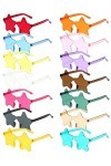 Lunettes de soleil étoile sans cadre, lunettes de soleil étoile, lunettes couleur bonbon transparent, lunettes teintées, acce