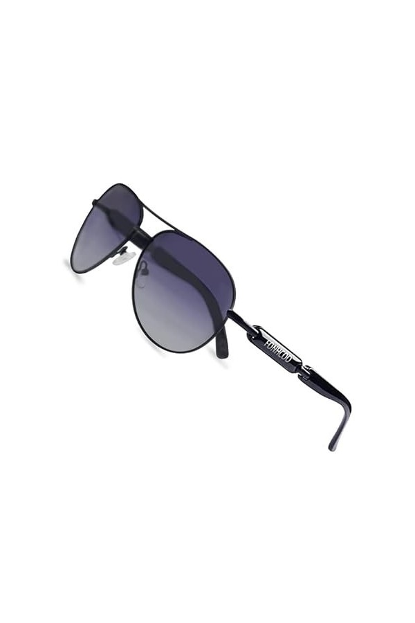 FONHCOO Lunettes de Soleil Aviateur pour Femme, Polarisées Miroir Lunette de Soleil, Pilote Mode la UV 400 Protection