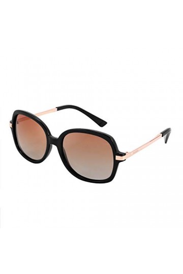 FEISEDY Lunette de Soleil Polarisées Femme Classiques Lunettes de Soleil Carrées Femme B2683