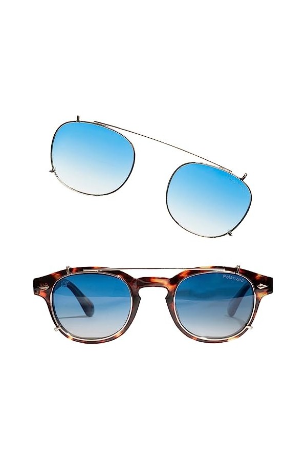 OS SUNGLASSES Clip Sur Lunettes De Soleil Polarisées Verres Interchangeables Ultra Léger Cadre En Polycarbonate Hommes Femmes
