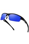 KANASTAL Lunettes de Soleil Sports Polarisées, Lunettes de Soleil Homme et femme UV400 pour Cyclisme, Pêche, Alpinisme, Rando