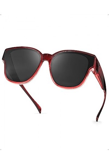 LVIOE Surlunettes de Soleil Polarisées Femmes Clip Lunettes de Soleil Protection 100% UVA UVB