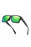 GREENTREEN Lunettes de soleil polarisées pour hommes femmes sport lunettes de soleil TR cadre super léger lunettes de conduit