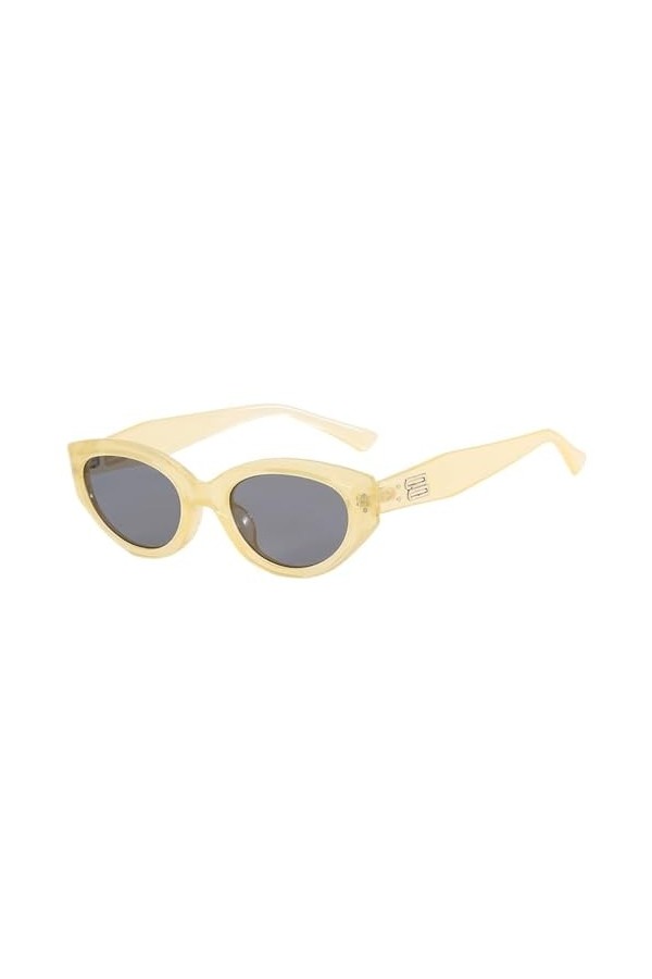 UNDIFY Lunettes De Soleil Œil De Chat Irrégulières Lunettes De Soleil Vintage For Femmes Lunettes De Soleil Haut De Gamme À L
