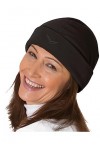 Trigema Bonnet en Polaire tricoté, Bleu 046 , L Femme