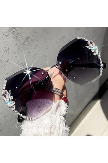 AMONIDA Lunettes de soleil avec protection UV, lunettes de soleil dextérieur haute définition pour conduite pour femme Ling