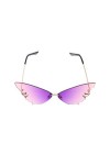 1 Pc Lunettes De Soleil Papillon Coloré Lunettes Disco Femme Décor Extérieur Lunettes De Soleil De Soirée Cosplay Lunettes En
