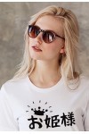 Lunettes de soleil en écailles de tortue&nbsp;–&nbsp;images complètes classique Oxford Style Forme&nbsp;–&nbsp;Écaille de tortue Léopard Tigre Im