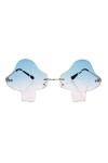 ABOOFAN 1 Paire Lunettes De Soleil Femme Décor Rétro Lunettes De Fête Pour La Fête Lunettes De Soleil De Fête Décor De Noël M