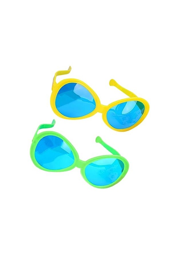 ABOOFAN 4 Pièces Lunettes Drôles Lunettes De Soleil Hommes Lunettes De Soleil À La Mode Lunettes Pour Hommes Lunettes De Fête