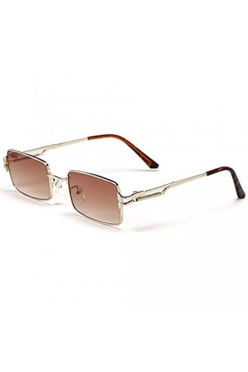 LUOXUEFEI De Soleil Lunettes Lunettes De Soleil Rectangle Femme Gris Marron Lunettes De Soleil Homme Carré