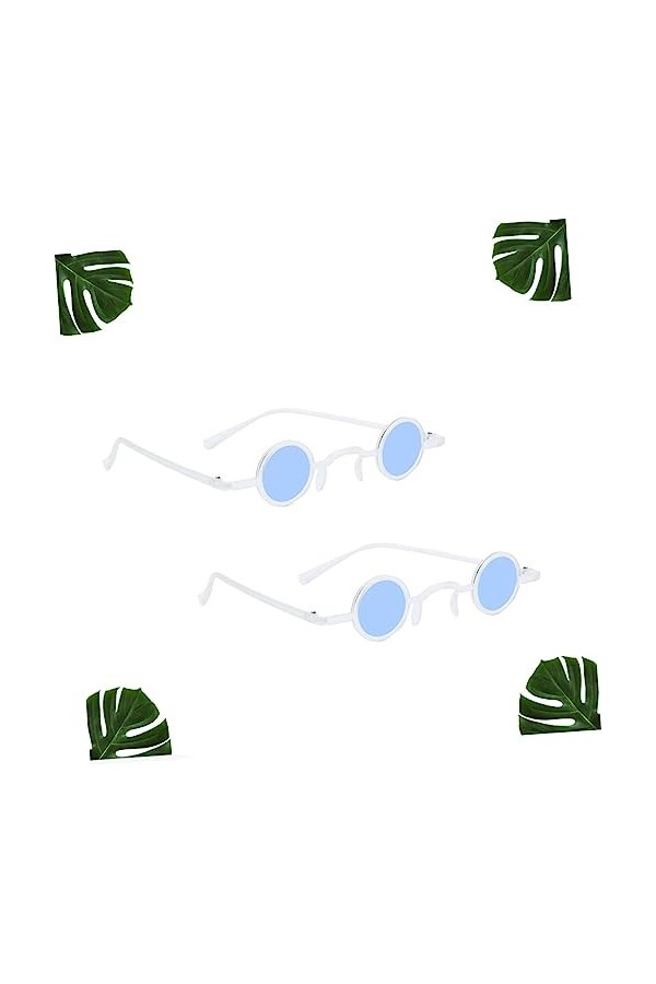 HOMSFOU 6 Paires De Lunettes De Soleil Décor Parodie Lunettes Drôle Parodie Lunettes Personnalité Cadre En Plastique