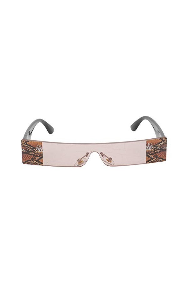 Holibanna 1 Pc Lunettes De Soleil à Ornements Python Lunettes De Soleil sans Monture Lunettes De Soleil De Fête De Nouveauté 