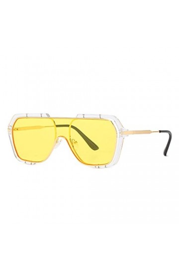 XUANTAO Lunettes de soleil à la mode One Piece Personnalité Hommes et femmes Sortir Lunettes de soleil essentielles Lunettes 