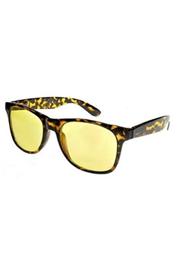 Correction nuit driving jaune lentilles, lunettes de soleil lunettes de soleil écaille marron uV400 füllend entièrement prote
