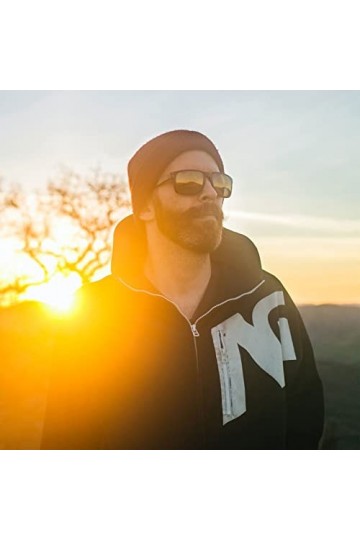 LEDING&BEST Lunettes de Soleil Polarisées pour Homme Femmes Classique ultraléger TR90 Montures lunettes/Pour les sports 100% 