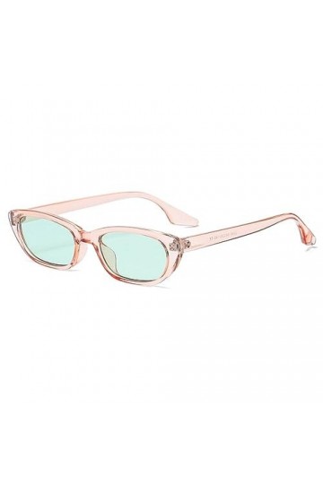 Lunettes de soleil rétro petites yeux de chat monture de couleur gelée lunettes de soleil mode dégradé petites lunettes de so