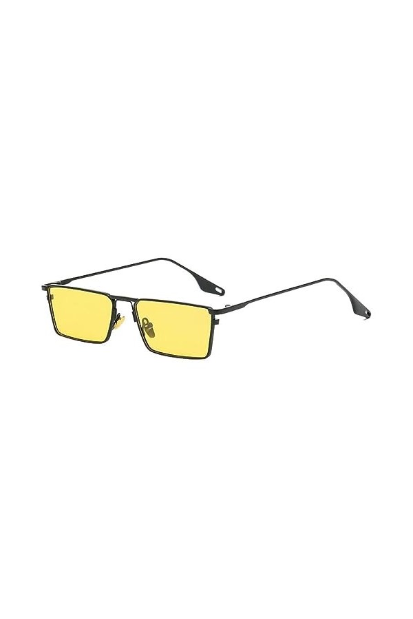 MUTYNE Lunettes de soleil Vintage petit homme Rectangle métal Hip Pop femmes lunettes de soleil luxe Steampunk carré lunettes