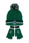 HARRY POTTER Ensemble Bonnet et Gants Adultes Maison Options Tricots