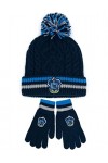 HARRY POTTER Ensemble Bonnet et Gants Adultes Maison Options Tricots