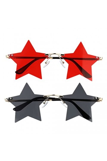 STOBOK 2 Paires Lunettes De Soleil De Fête Lunettes De Soleil Coeur Vintage Lunettes De Fête Lunettes De Soleil Anti Uv Ancie