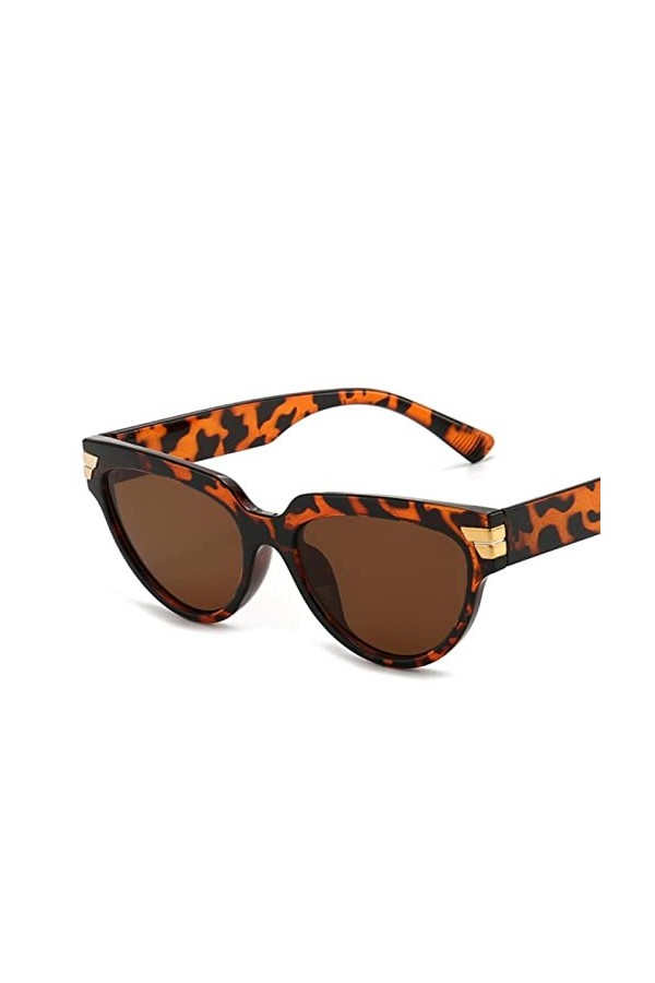 RCJOLLZ Lunettes de Soleil Femme Sexy&nbsp;&nbsp;&nbsp;Lunettes de Soleil Design de Marque de Luxe Vintage pour Hommes Classiques