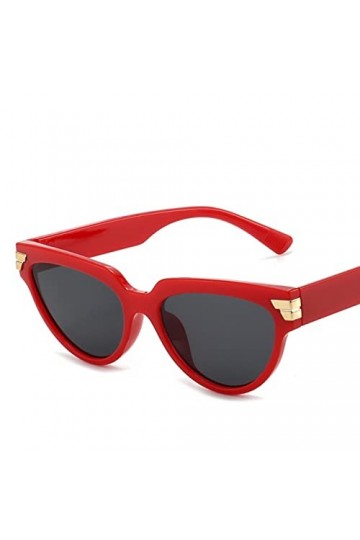 RCJOLLZ Lunettes de Soleil Femme Sexy&nbsp;&nbsp;&nbsp;Lunettes de Soleil Design de Marque de Luxe Vintage pour Hommes Classiques