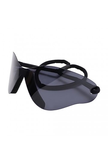 RUBA Oversize punk lunettes de soleil femmes hommes lunettes de soleil sans bords lunettes de soleil femmes lunettes uv400 No