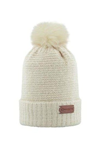 Kimberfeel - Mery- Bonnet pour Femme, Beige