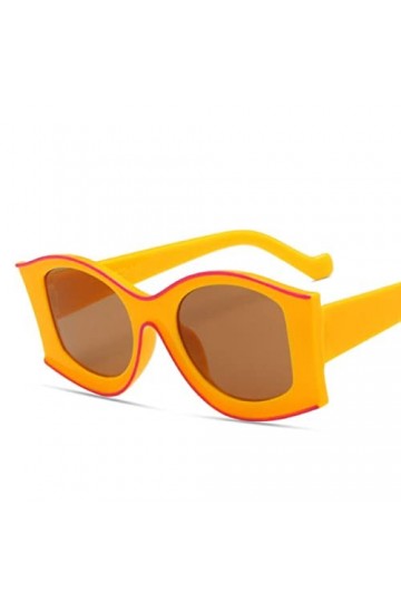 RCJOLLZ Lunettes de Soleil Punk Vintage Hommes Lunettes de Soleil de Marque de Luxe surdimensionnées pour Femmes/Hommes Nuanc