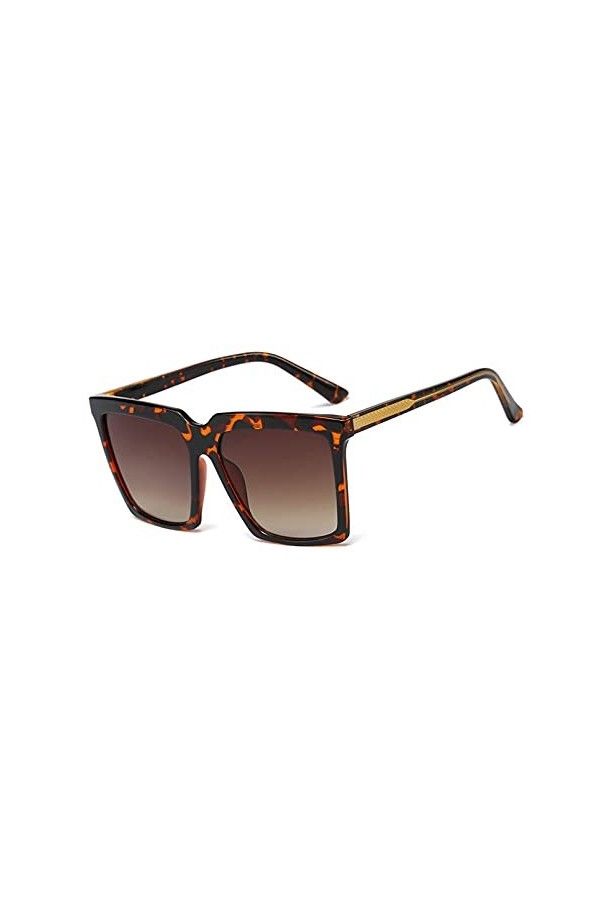 LUOXUEFEI De Soleil Lunettes Lunettes De Soleil Surdimensionnées Pour Femmes Lunettes De Soleil Carrées Pour Hommes Dames Été