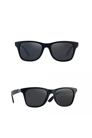 EDCPLM Lunettes De Soleil Hommes Femmes Lunettes De Soleil Polarisées Mode Sport Pilote Rétro Lunettes De Soleil pour Homme F