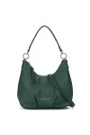 David Jones - Sac à Main Bandoulière Porté Epaule Femme - Sac Banane Simili Cuir PU Porté Croisé Travers - Besace Anse Poigné
